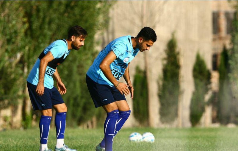 اولین تمرین میثم مجیدی با استقلال