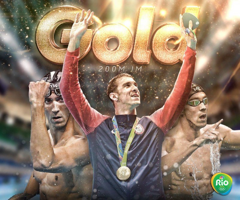فلپس و بیست و دومین مدال طلای المپیک
