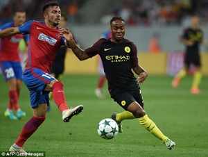 ترکیب اصلی منچسترسیتی- استوا بخارست