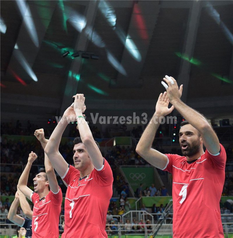 والیبال بالاتر از قهرمان جهان