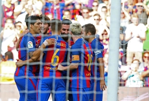 بارسلونا 6-2 بتیس؛ شروع قهرمانانه آبی و اناری‌ها