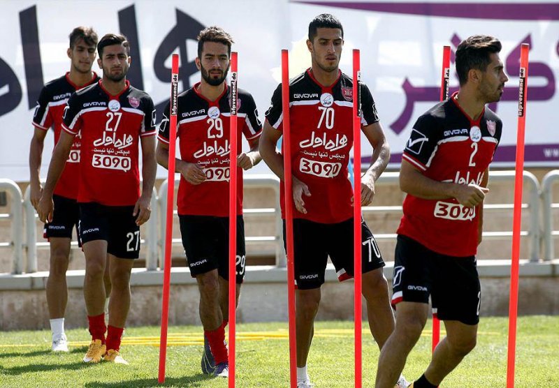 گزارش تمرین پرسپولیس