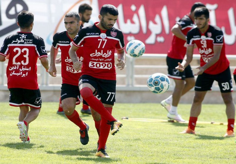 گزارش تمرین پرسپولیس