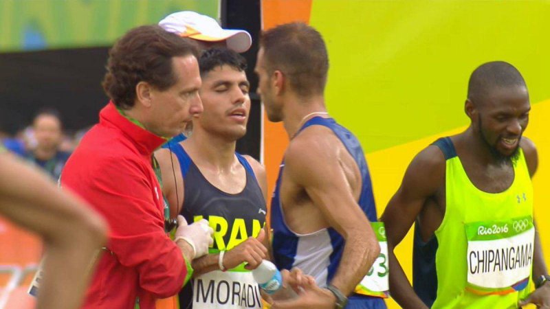 مرادی: تا 25کیلومتر با نفرات برتر پایاپای دویدم