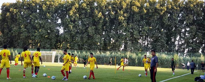 گزارش تمرین سرخ پوشان اهواز