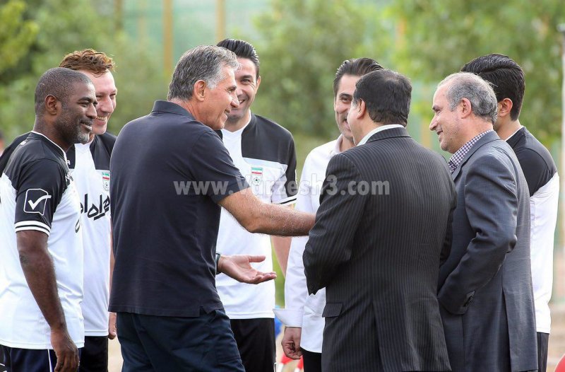 نشست تاج و کیروش برگزار شد