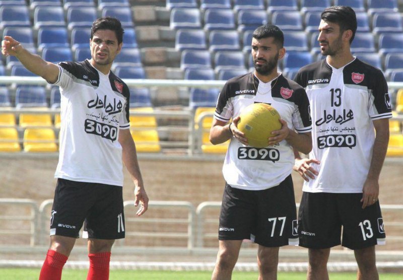 تمرینات پرسپولیس باز مخفی شد