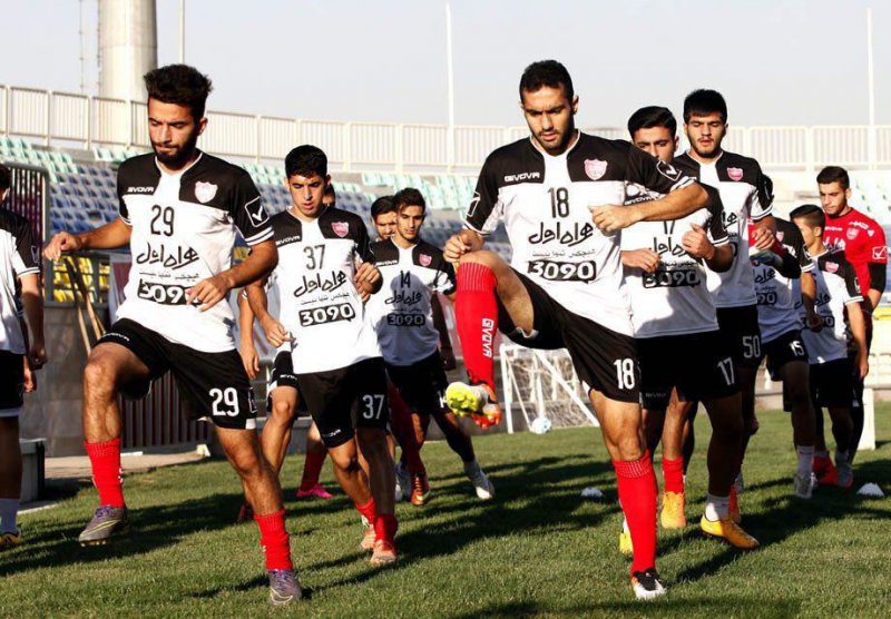 گزارش تمرین پرسپولیس