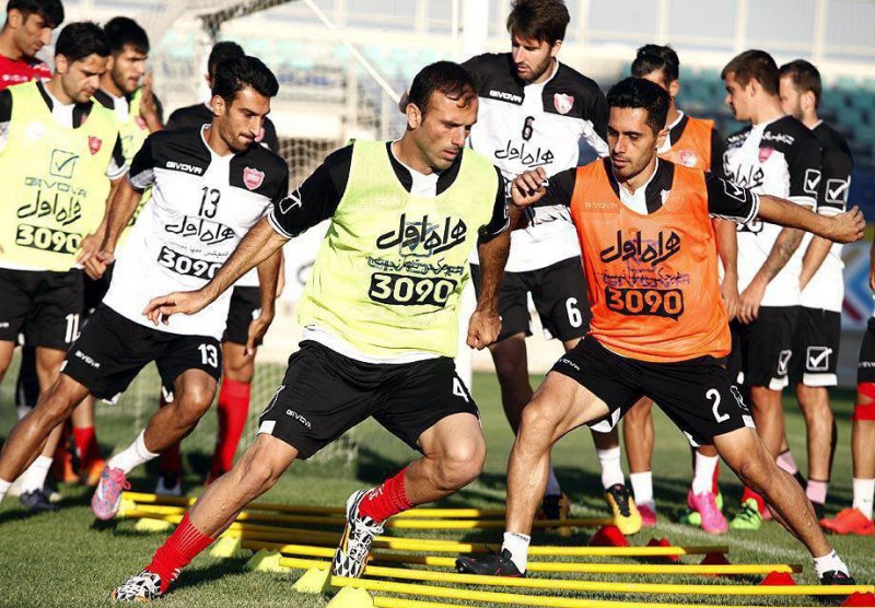 گزارش تمرین پرسپولیس