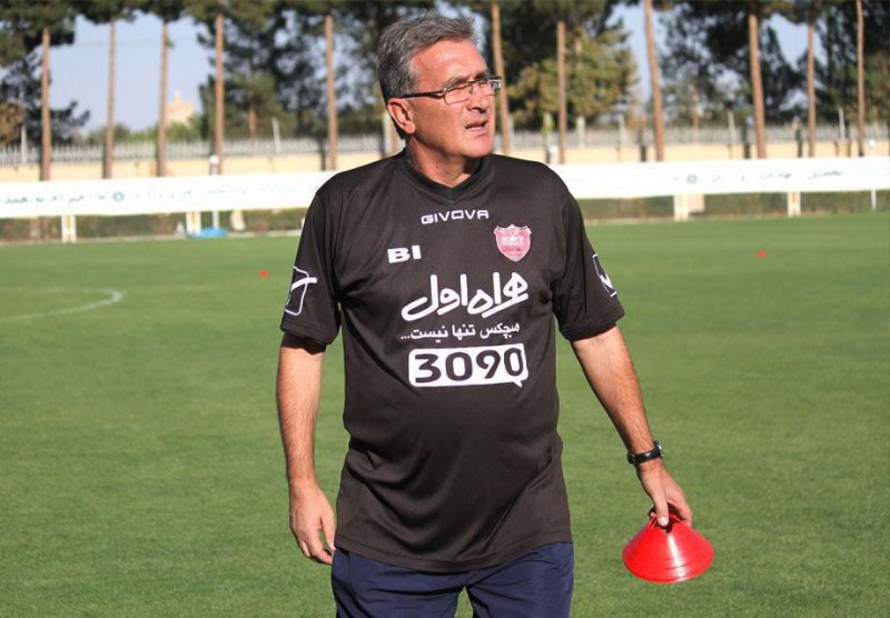 گزارش تمرین پرسپولیس