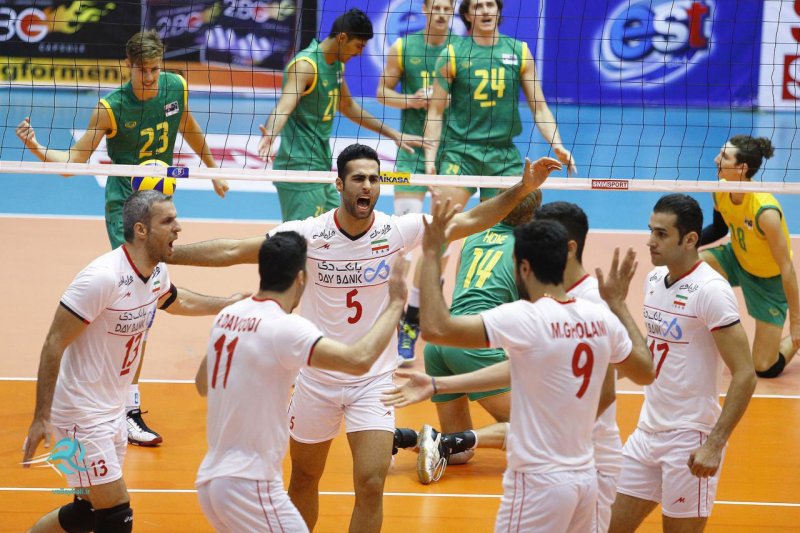 تیم والیبال ب ایران به جمع 4تیم برتر رسید