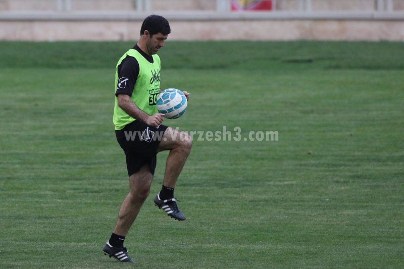 باقری در تمرین پرسپولیس حاضر شد