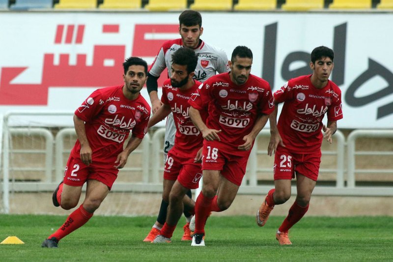 برنامه تمرینات پرسپولیس قبل از اعزام به دوبی