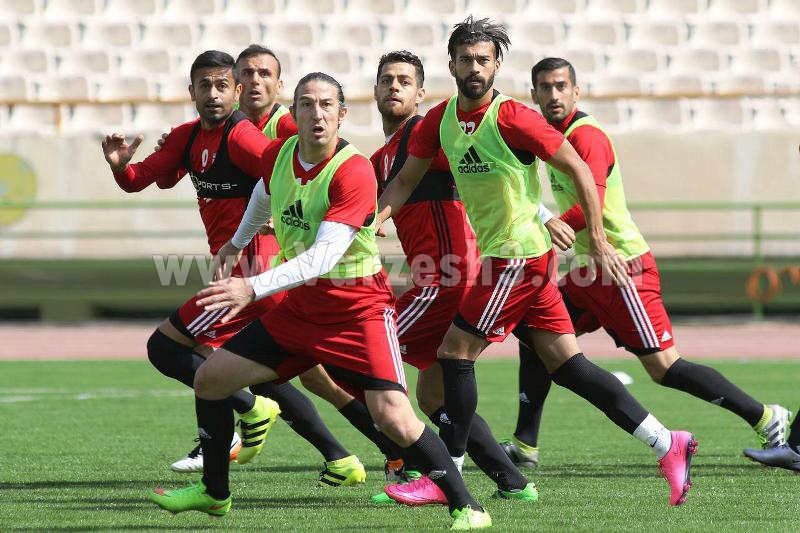 تمرین سیزده بدری تیم ملی