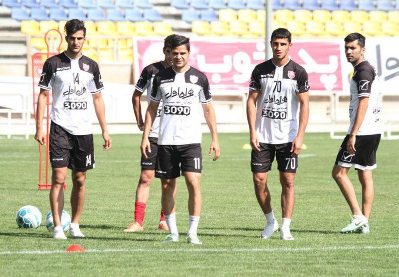 گزارش تمرین پرسپولیس