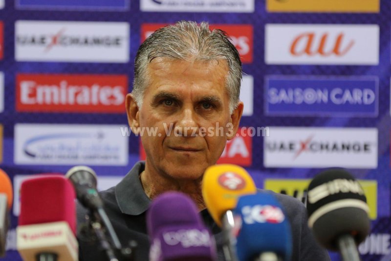 کیروش: آقای عابدینی! بیشهامت هستید