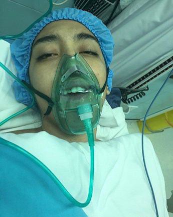 کیمیا علیزاده جراحی شد