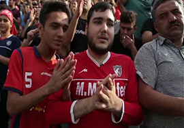 اعزام هوادار مشهور نساجی به کربلا