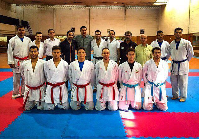 تیم ملی کاراته وارد وین شد