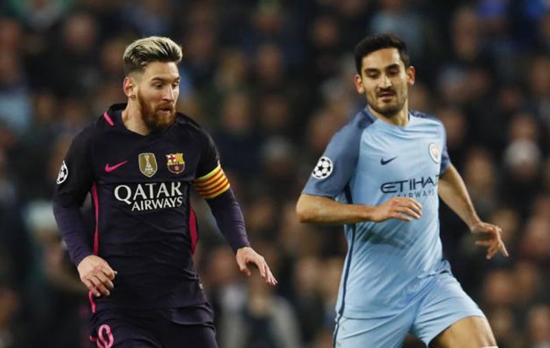 درگیری لفظی لیونل مسی با بازیکنان سیتی