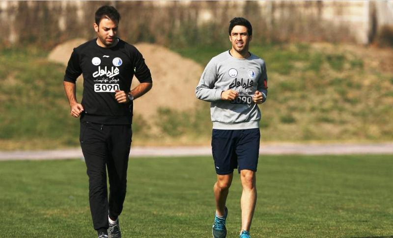 حیدری و رابسون همچنان دور از تمرینات گروهی