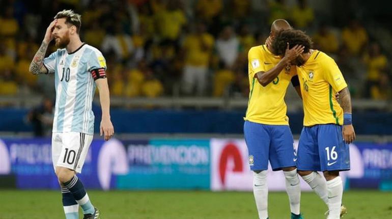 دیدار دوستانه برزیل و آرژانتین در استرالیا