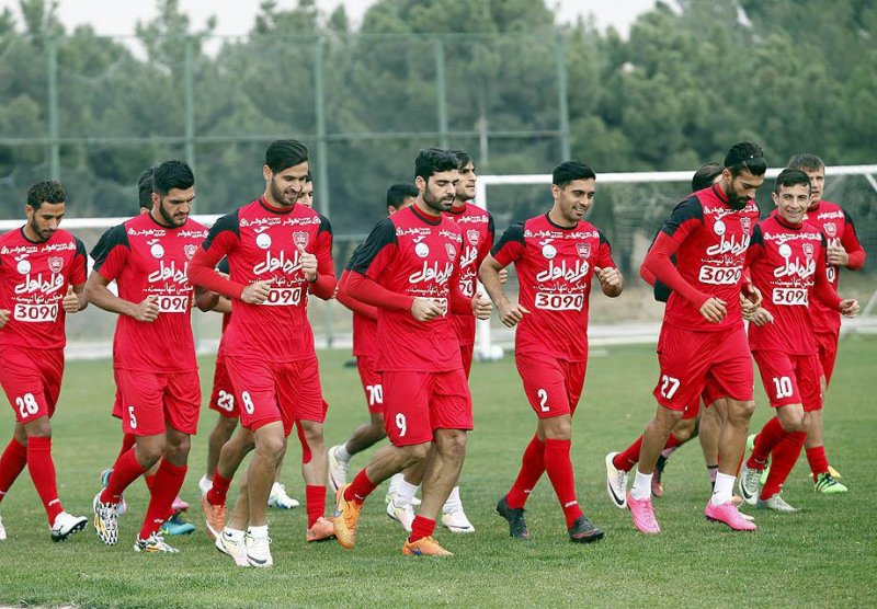 گزارش تمرین پرسپولیس