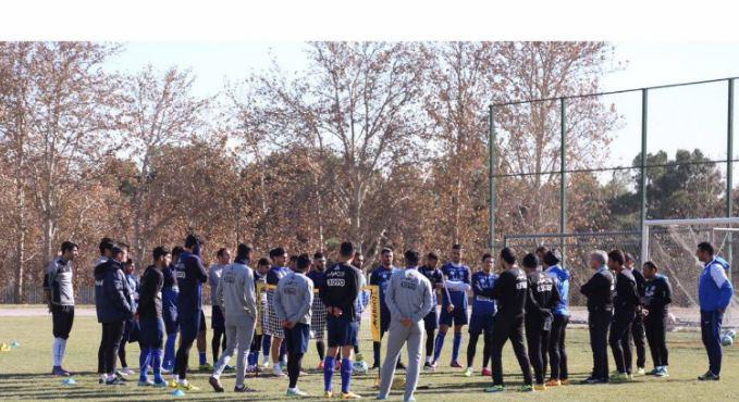 تمرینات استقلال تا بازی با نفت پشت درهای بسته