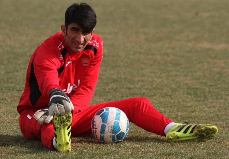 حضور علیرضا بیرانوند در کمیته اخلاق