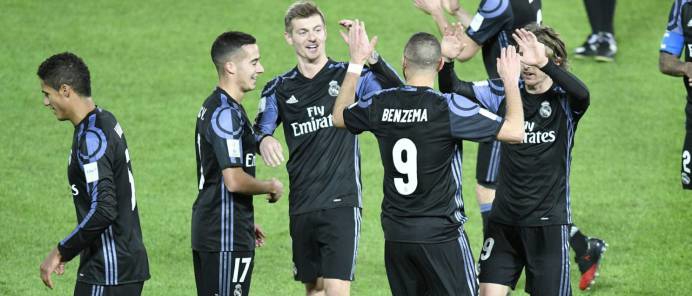 ترکیب اصلی کاشیما انتلرز- رئال مادرید