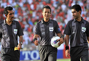 فغانی داور دیدار کاشیما آنتلرز و بیریزبن روئر