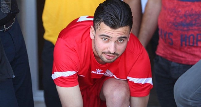 استقبال بازیکنان از سروش رفیعی