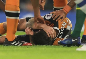 جراحی جمجمه هافبک مصدوم هال سیتی