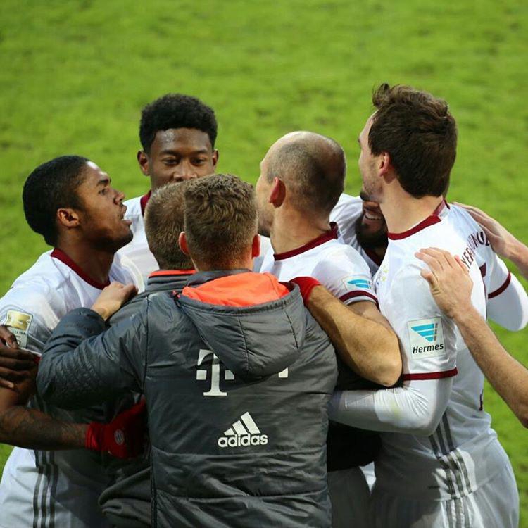 پیروزی دشوار بایرن در خانه اینگول اشتات