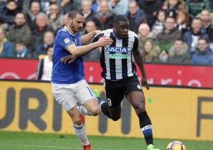 توقف یوونتوس در زمین اودینزه