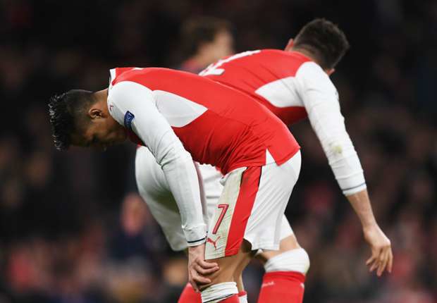 آرسنال و ثبت یک رکورد تلخ در چمپیونزلیگ