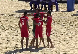 جشنواره گل تیم فوتبال ساحلی ایران مقابل تاهیتی