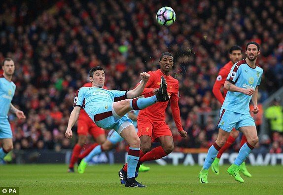 پیروزی شیرین لیورپول در خانه برابر برنلی