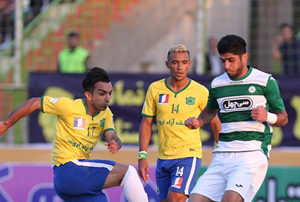 ذوب‌آهن 1 - صنعت نفت 1؛ تساوی قاتلان پرسپولیس