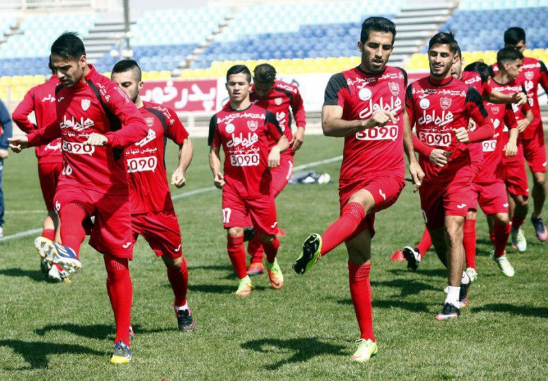 اولین تمرین پرسپولیس بعد از قهرمانی