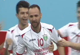 علی بااف بهترین بازیکن نبرد استقلال و لوکوموتیو