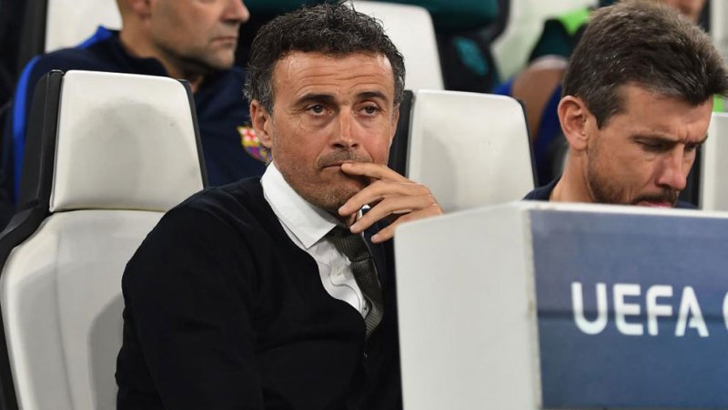 خشم شدید انریکه از شکست سنگین بارسا برابر یووه