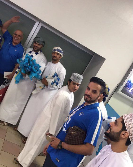 استقبال از الهلال در عمان
