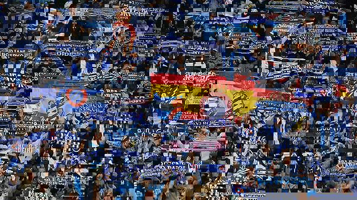 حمله مسلحانه هوادار بارسا در دربی کاتالونیا