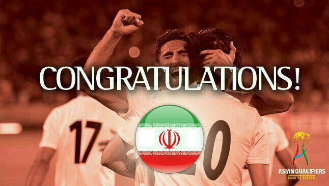 سیل خروشان تبریکها به صعود تیم ملی