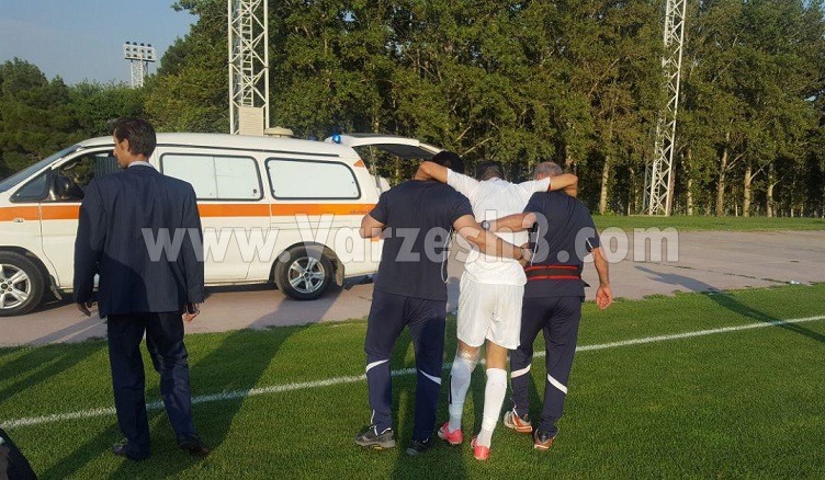 مصدومیت ملیپوش سپاهان رباط نیست