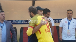 محسن بنگر به رختکن تراکتور رفت