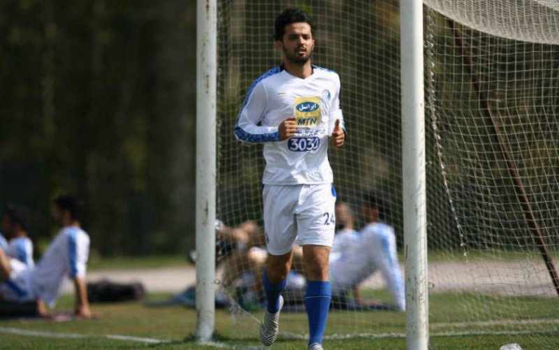 نورافکن برای بازی با الهلال آماده می‌شود
