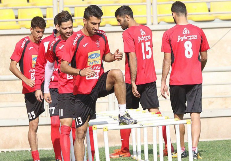حضور ماهینی و ربیعخواه در تمرین گروهی پرسپولیس