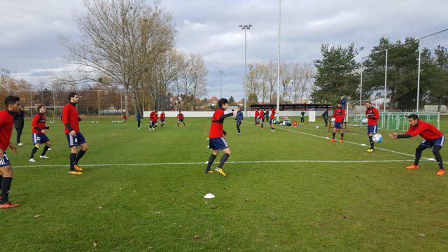 ادامه تمرینات شاگردان کی روش در هلند